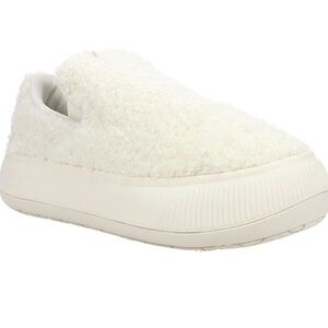 PUMA Suede Mayu Slip-On Teddy Marshmallow/Putty 11B (M)